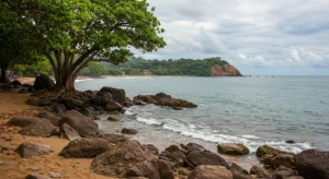 full view of Playa Hermosa