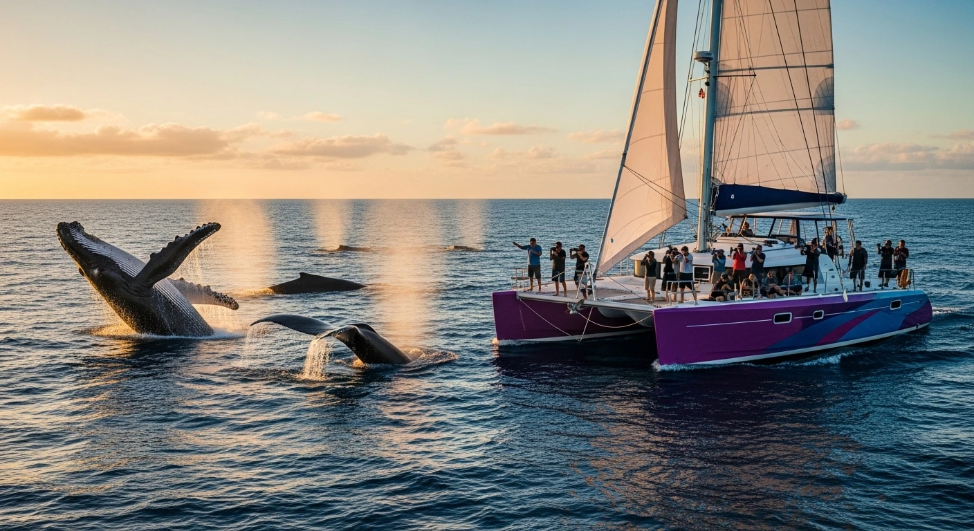 Catamaran Tours and Whale Watching