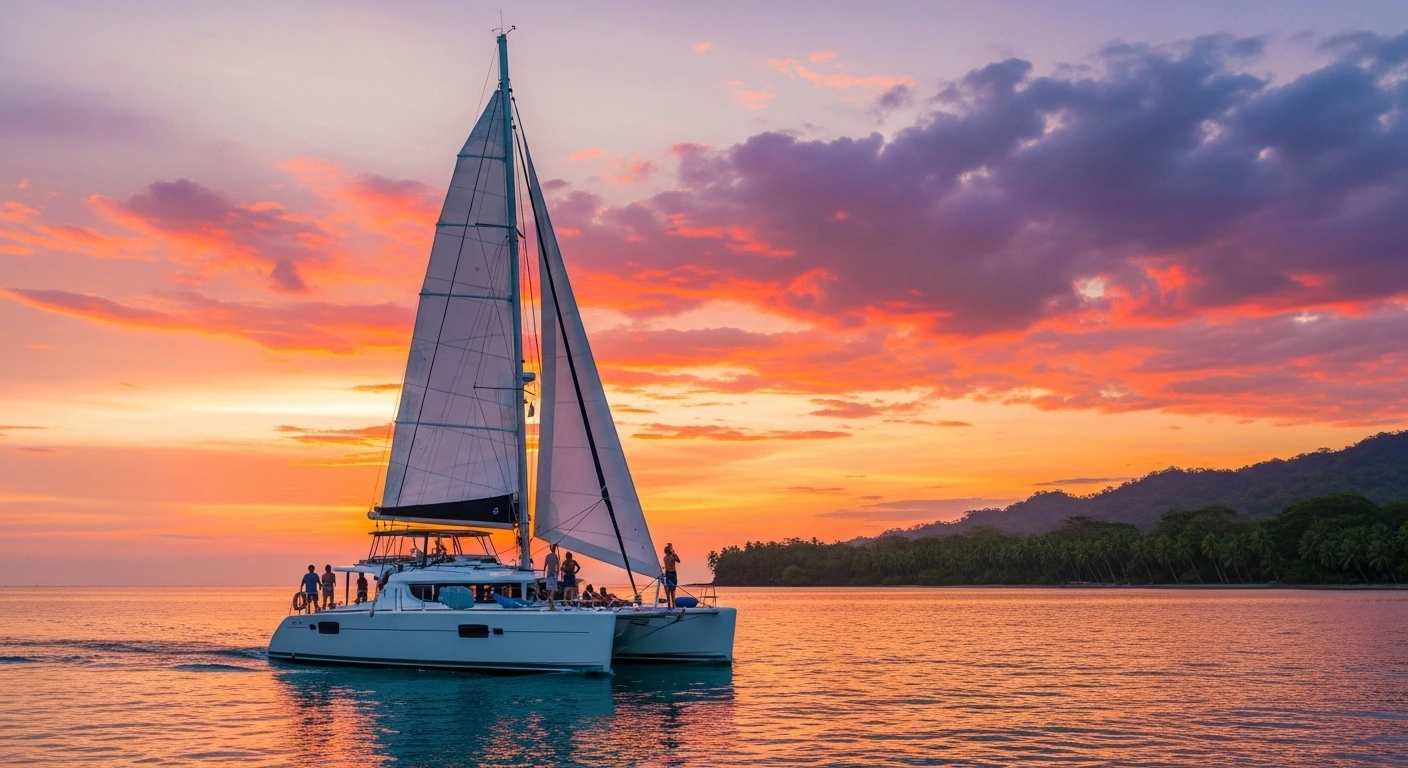 Catamaran Tours in May in Costa Rica